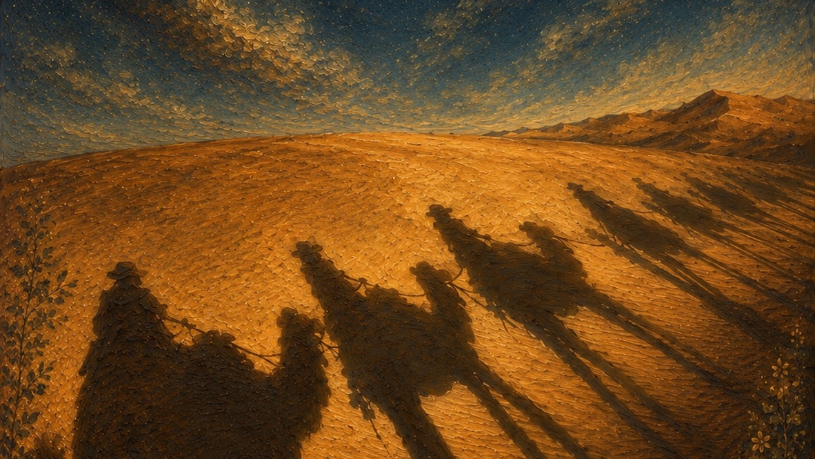 Crossings, panel III